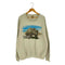 ジョージ GEORGE BIG BEAR フロントプリント クルーネックスウェット メンズ import:XL
